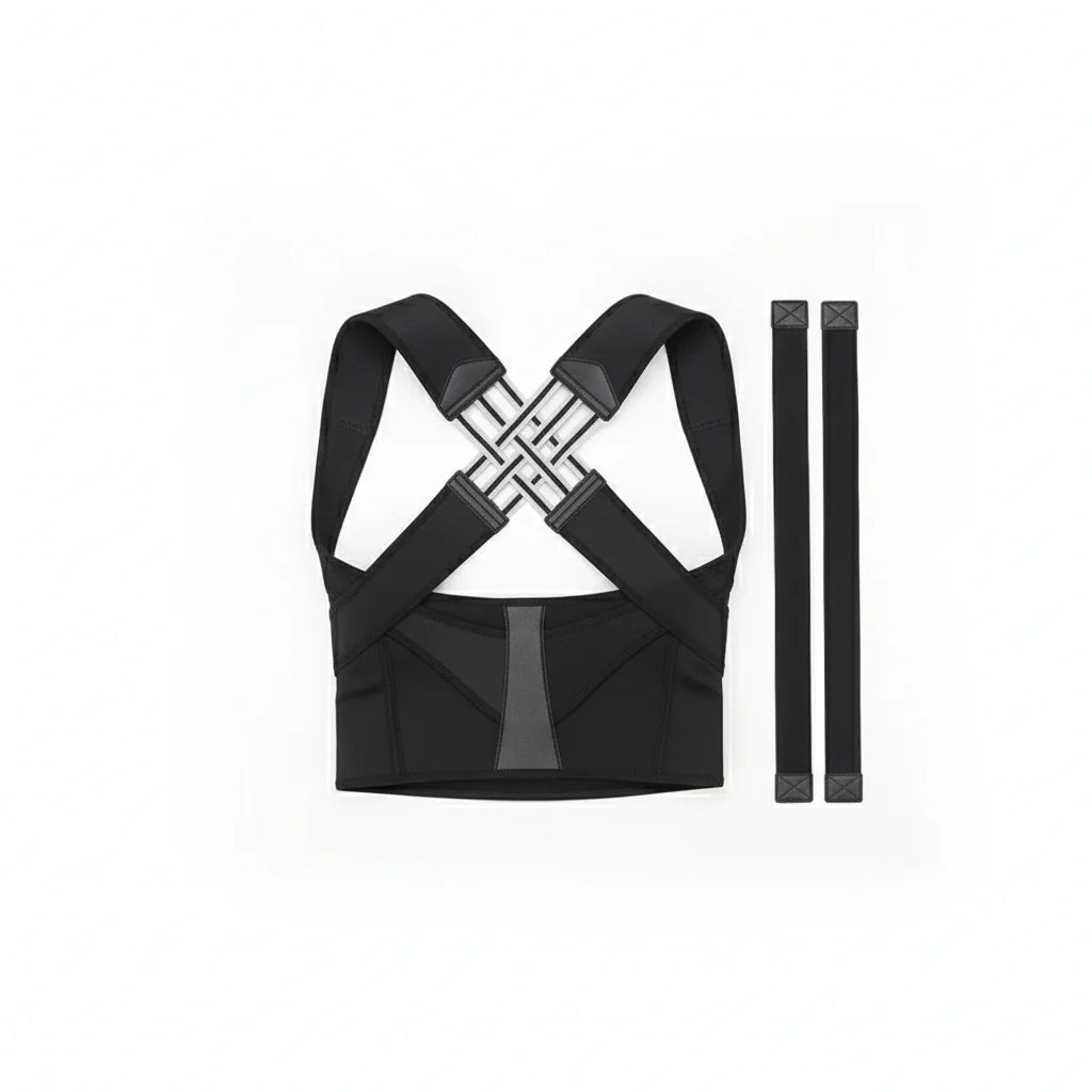 Alignsense Posture Corrector with adjustable straps for better posture support.