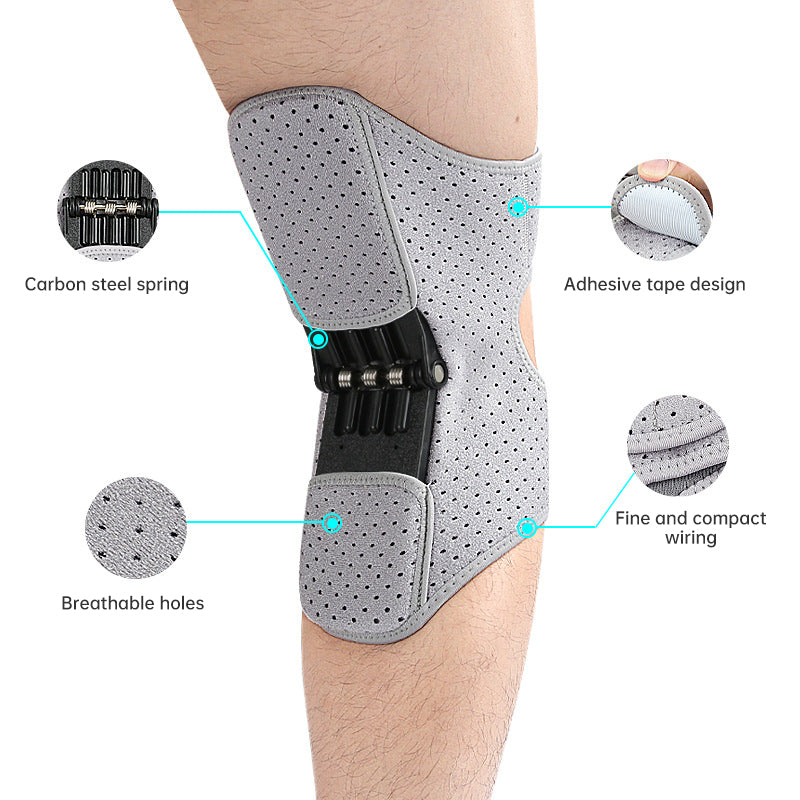 Knee protection pads for squatting and weight training stability