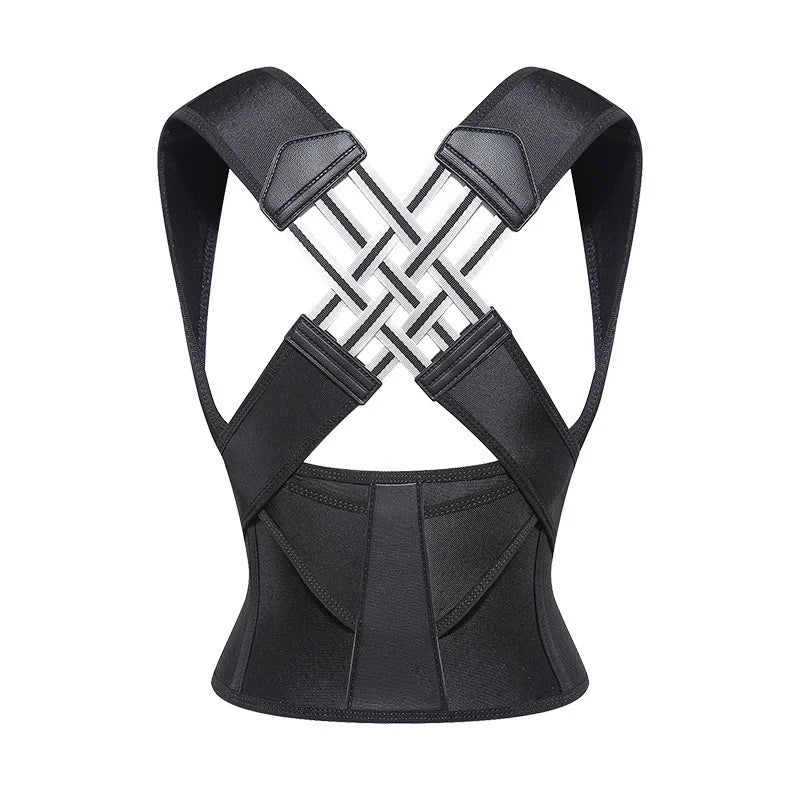 Back Brace Posture Corrector for Women Men Adjustable Lumbar Support Shoulder Posture Brace Improve Posture Back Pain Relief