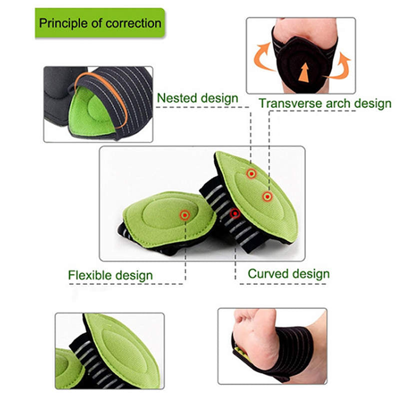 Medical orthopedic brace support pair for knees or elbows pain relief