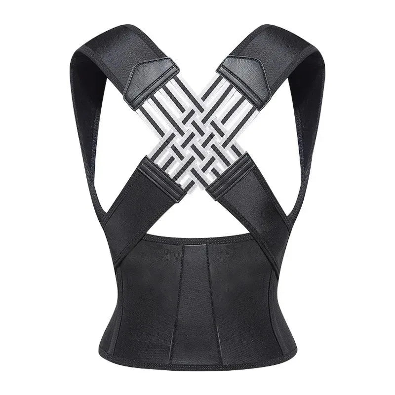 Posture Back Brace Adjustable Back Support Strap to Prevent Spinal Distortion and Hunchback for Men Women Corrector De Postura