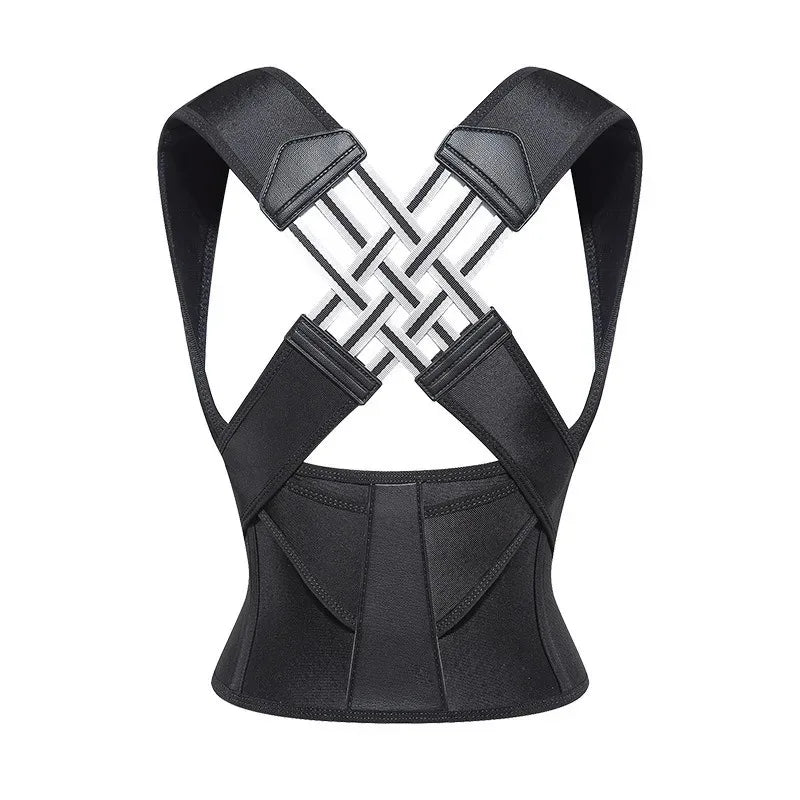Posture Back Brace Adjustable Back Support Strap to Prevent Spinal Distortion and Hunchback for Men Women Corrector De Postura