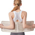 Widened fish silk waist support belt for posture correction and back support