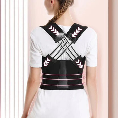 Posture Back Brace Adjustable Back Support Strap to Prevent Spinal Distortion and Hunchback for Men Women Corrector De Postura