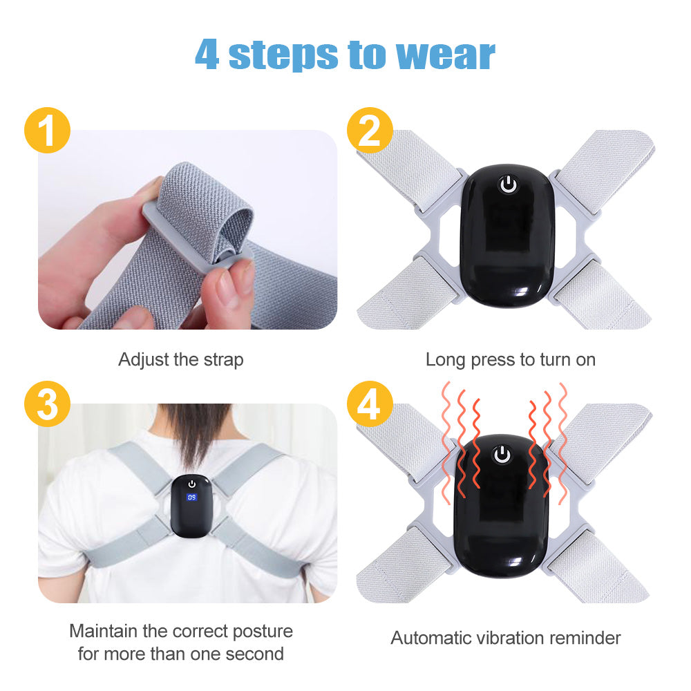 smart posture corrector for back pain Adjustable &amp; Smart