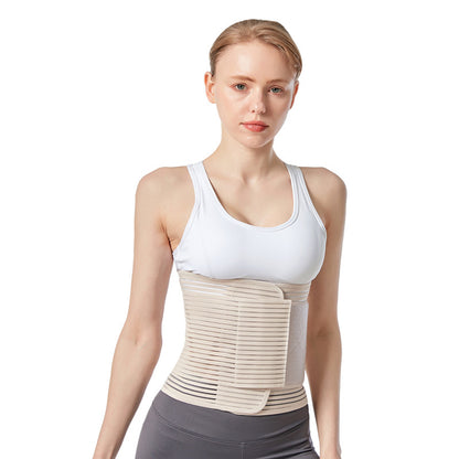 Widened fish silk waist support belt for posture correction and back support