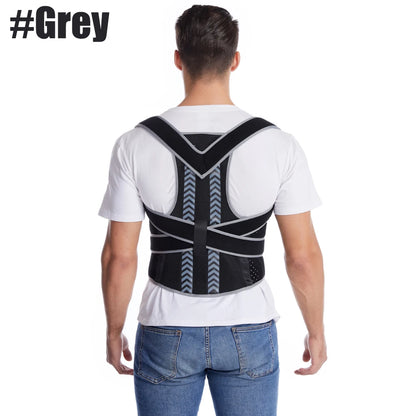 Toprunn Adjustable Posture Corrector Back Support Shoulder Back Brace Posture Correction Spine Posture Corrector Postural Fixer