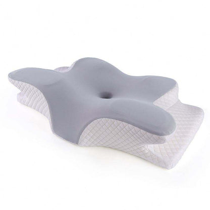 Odorless memory foam neck support pillow for improved sleep posture