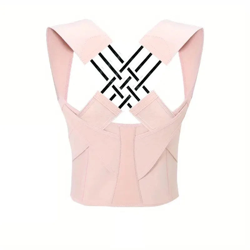 Alignsense Posture Corrector in pink, designed for effective posture support and correction.